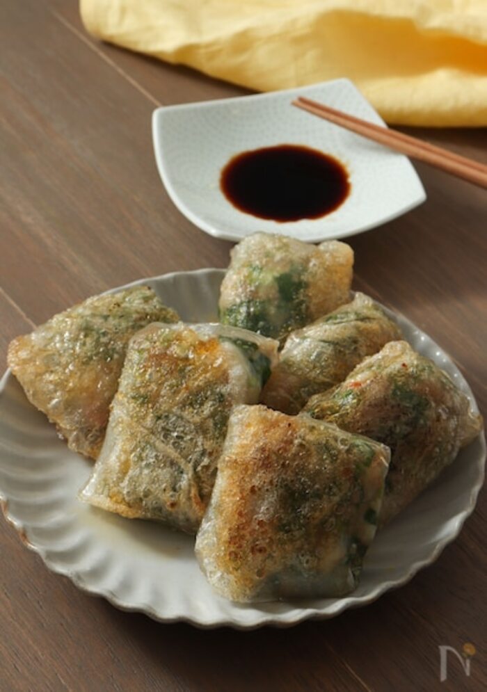 『生春巻きの皮』でなんちゃってブリト