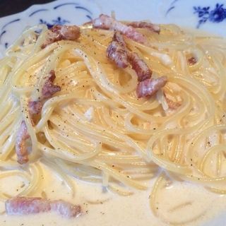 卵なしの米糀ミルクカルボナーラ