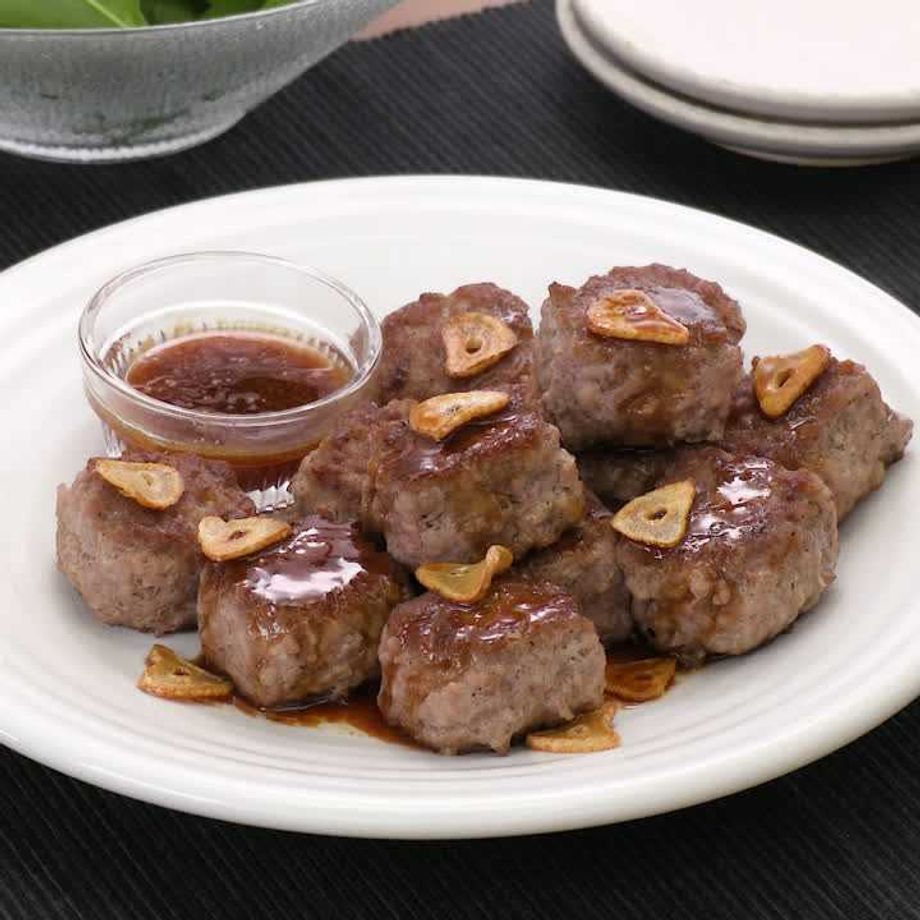 こねない！「ひき肉ステーキ」の簡単レシピ