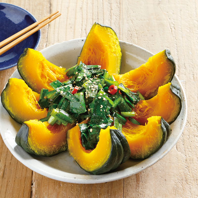 レンチンで簡単！坊ちゃんかぼちゃの丸ごとかぼちゃアイス