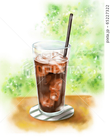Iced Coffee Clipart - アイス コーヒー コーヒー 画像 フリー イラスト, HD Png Download - vhv