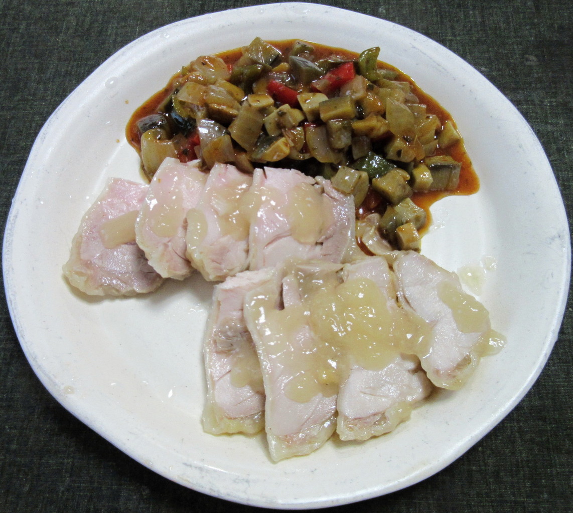 基本の完熟トマトソース☆鶏トマ煮込み