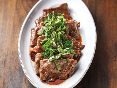 トマトと大葉のすし酢サラダベビーカレンダーの妊娠中の食事