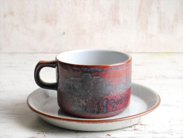 デンマーク製 Desiree Selandia カップ&ソーサー デシレ セランディア 北欧食器 ヴィンテージ アンティーク_it3037