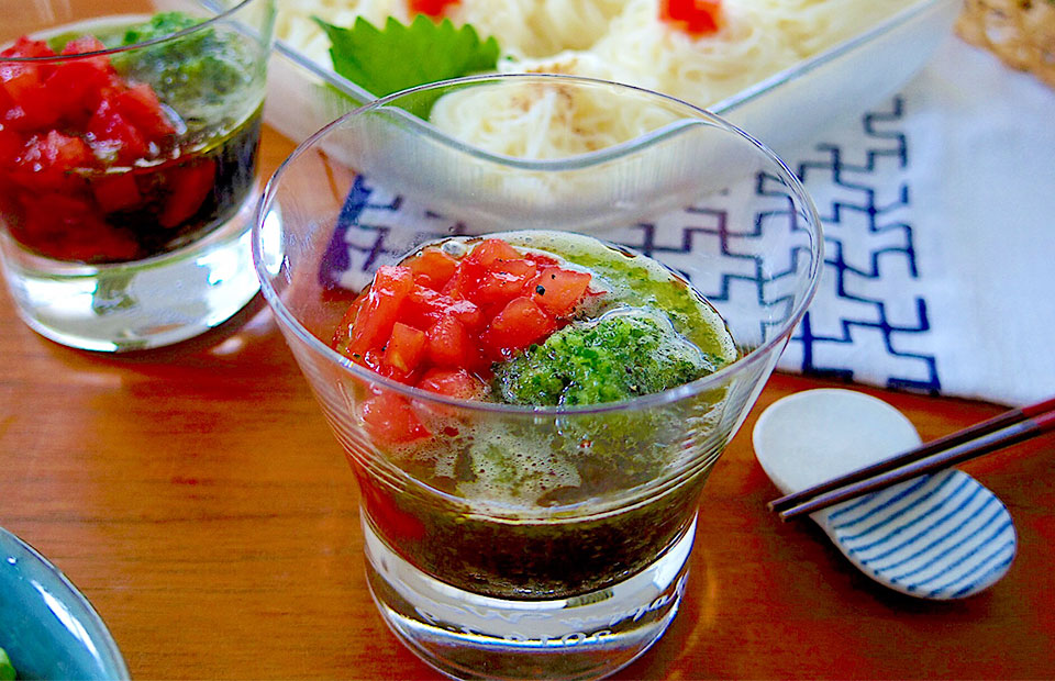 簡単&綺麗☆すりおろしきゅうりマヨドレ♪