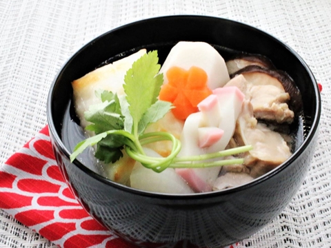 白だしだけで簡単♬お雑煮