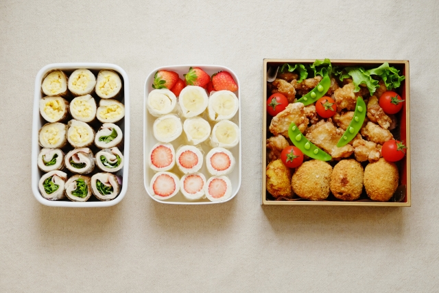 うさぎカエルお握りの親子遠足弁当2016♡