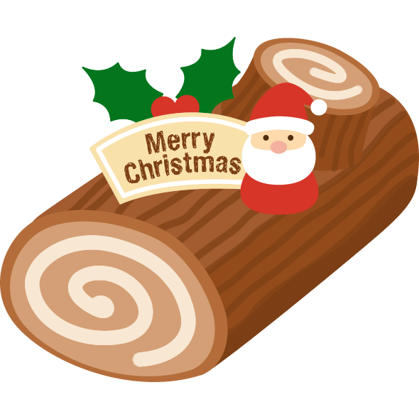 クリスマスケーキのイラスト無料のフリー素材 イラストエイト