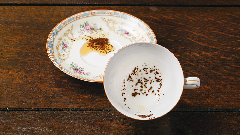 トルココーヒーの淹れ方・占い方と鑑定早見表 A4一枚印刷用PDF付き