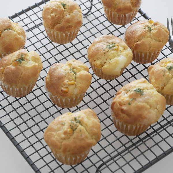 コーンチーズのミニマフィン
