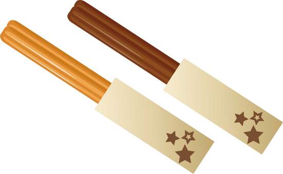 チュロスのイラスト無料のフリー素材 イラストエイト