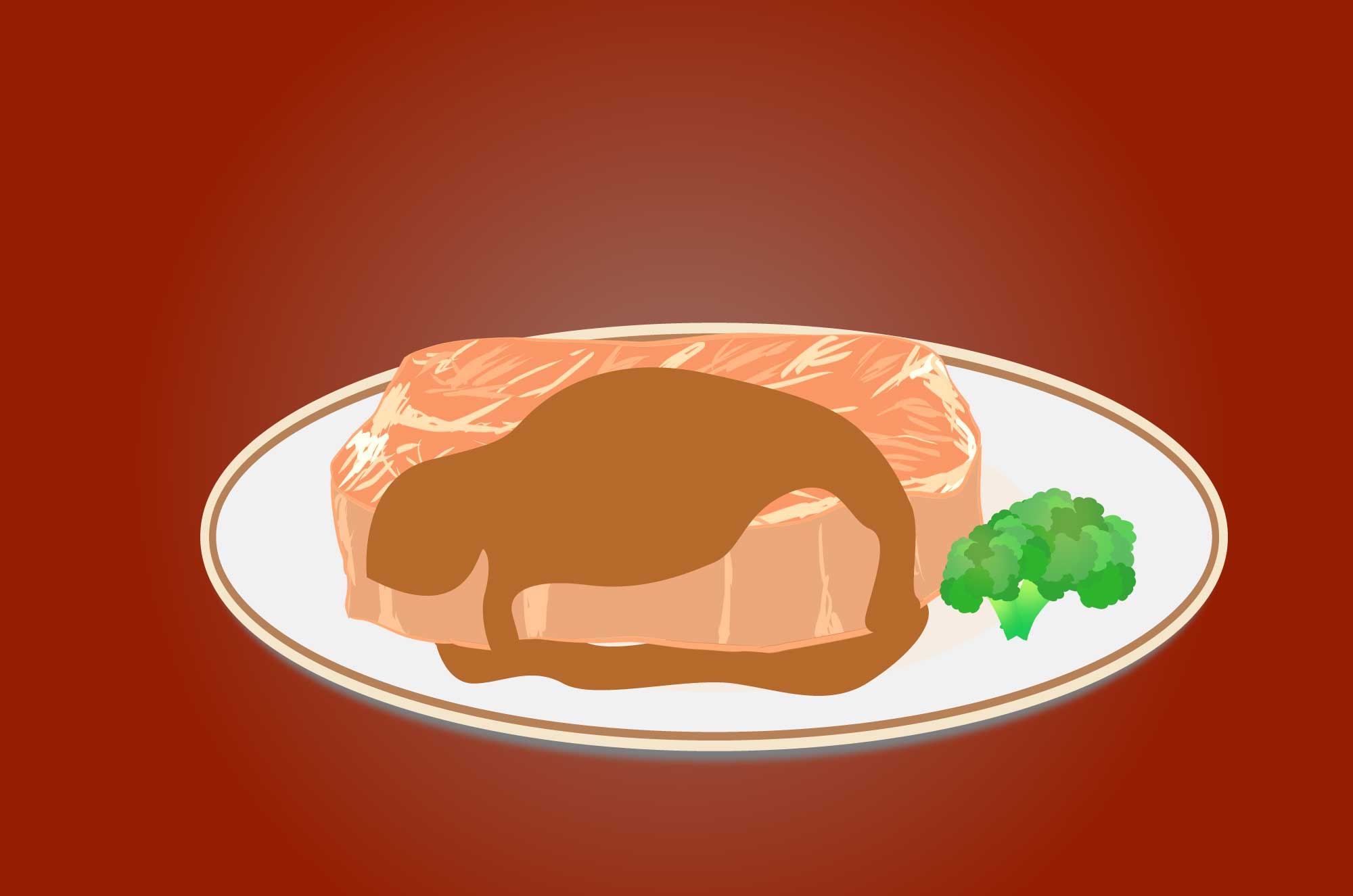 お肉券2：イラスト無料