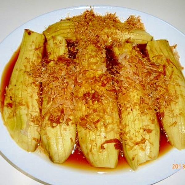 レンジで簡単♪茄子のポン酢浸し 平日の時短ごはんゆり子のおいしい暮らし