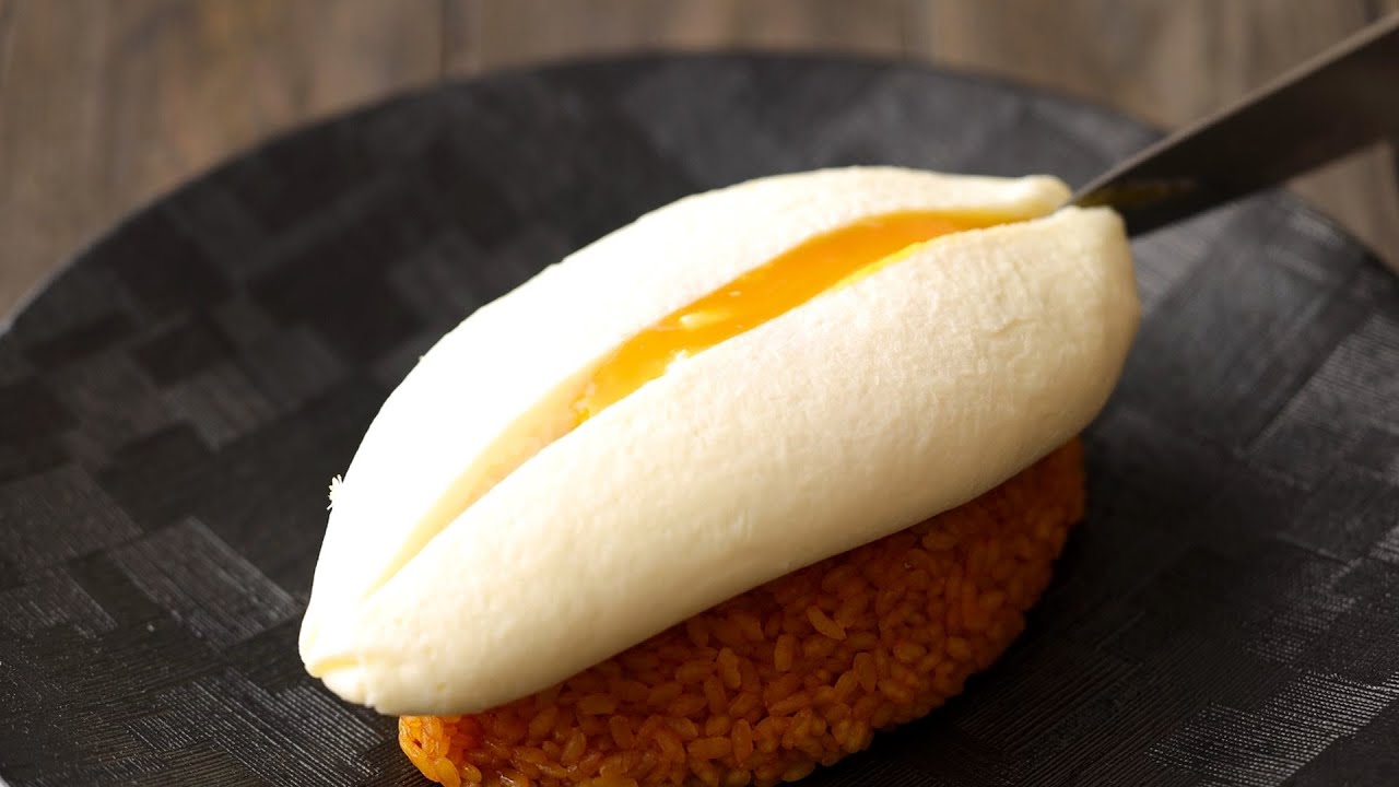 朝食に♡卵白でホワイトオムレツ