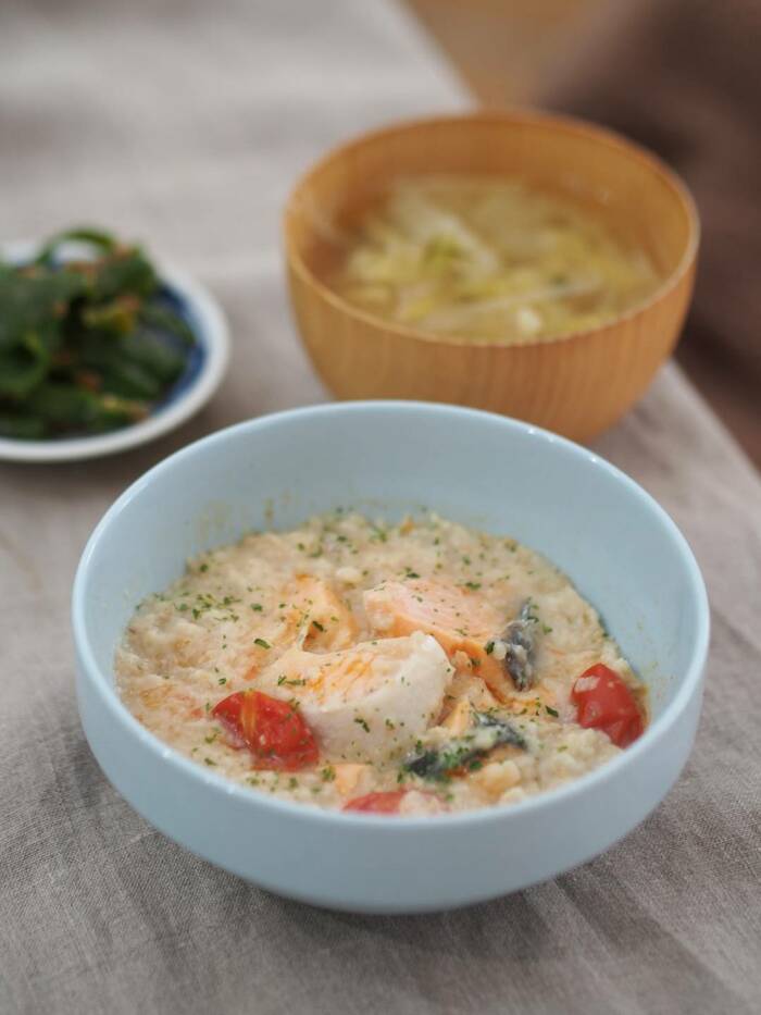 基本からアレンジまで！思わずつくりたくなる「オートミール おかゆ レンジ」のレシピ集クックパッド