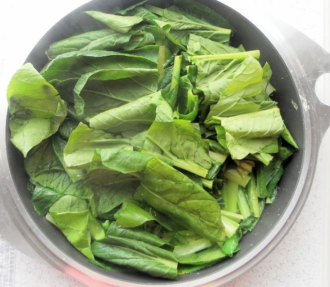 小松菜のソテー 入院食⑤夕 温副菜by 済生会吹田病院栄養科クックパッド簡単おいしいみんなのレシピが392万品