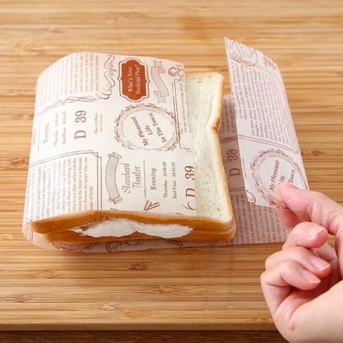 100均のワックスペーパーやマステで♪簡単＆可愛いサンドイッチのラッピングえんウチ
