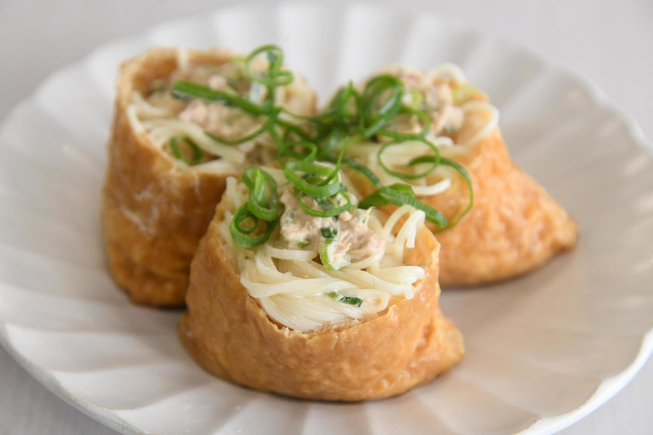 これは新しい！」「相性抜群」 油揚げにそうめんを詰めた“そうめんいなり”レシピに5.7万いいね 1 2ねとらぼ