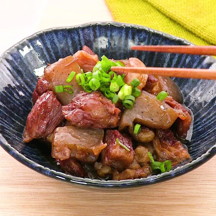 牛すじ肉の下処理の仕方 : 甘辛ノオト