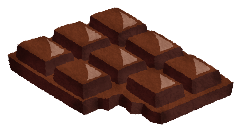 チョコ 食べるイラスト無料イラスト・フリー素材なら「イラストAC」