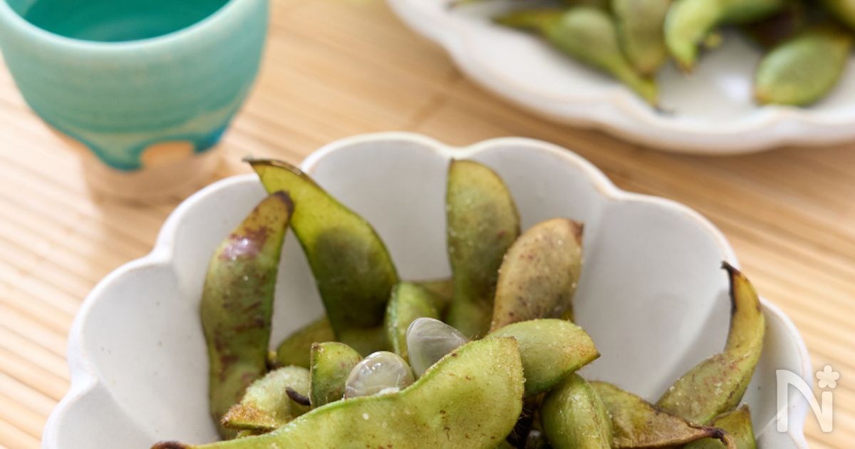 週末レシピ 絶品エダマメ、秘訣はゆでずに蒸す - 日本経済新聞