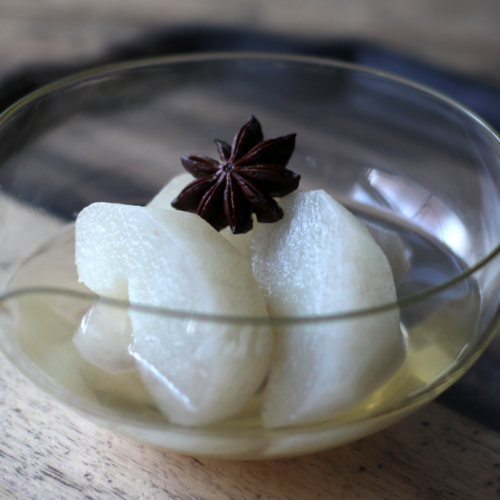 美味しく大量消費☆梨のコンポート