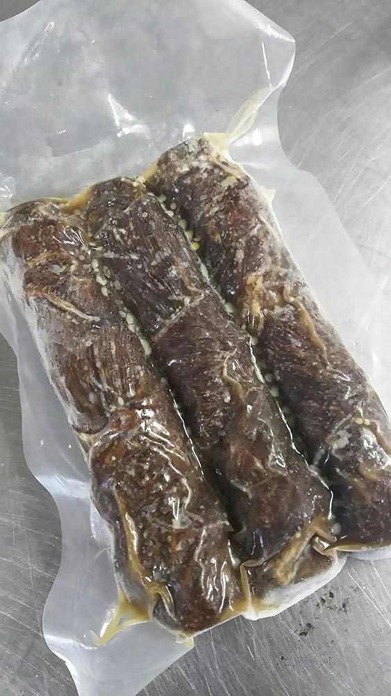 ゴボウ巻き牛肉のみそ煮