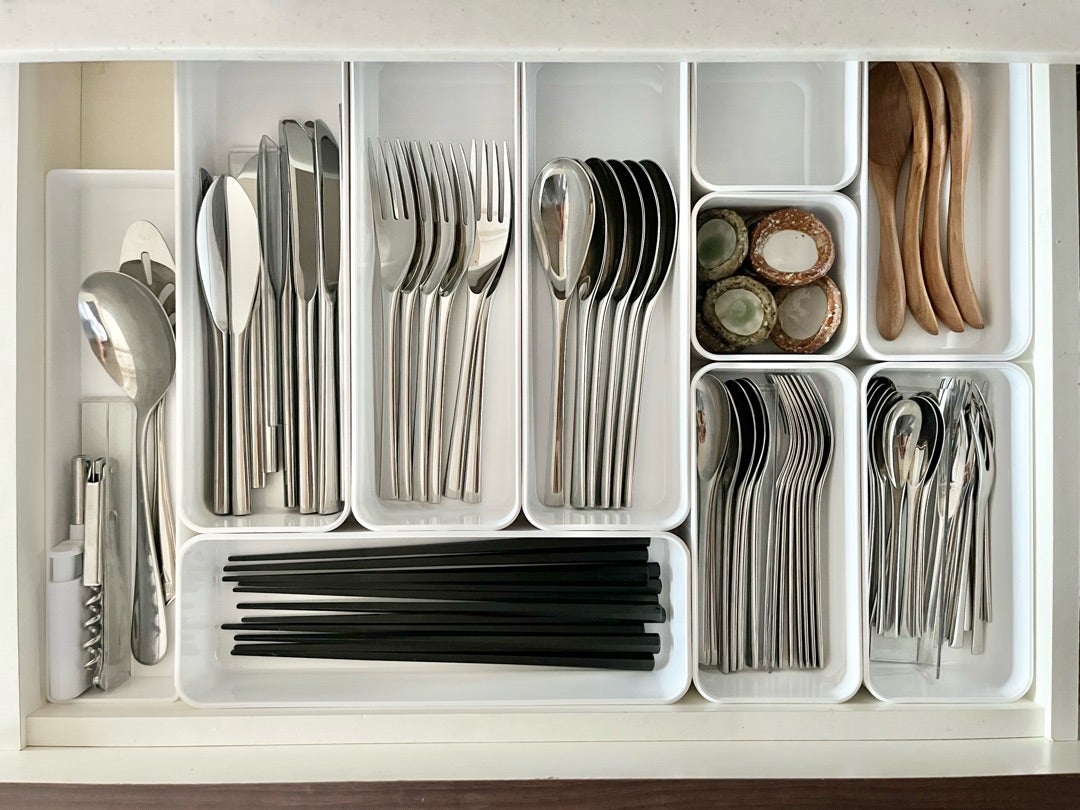 100均ケースでカトラリー収納🍴_____nutsさんが投稿したフォトブックLemon8