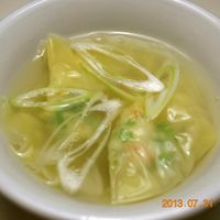 材料ほぼ3つ！簡単うまい昼レシピ 39 ぷりぷり海老ワンタンスープで温活イエモネ