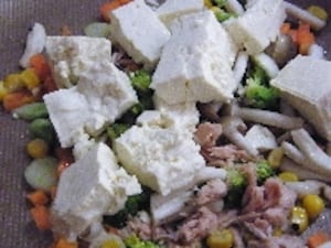 お弁当用水の出にくい豆腐の照り焼きのコツ