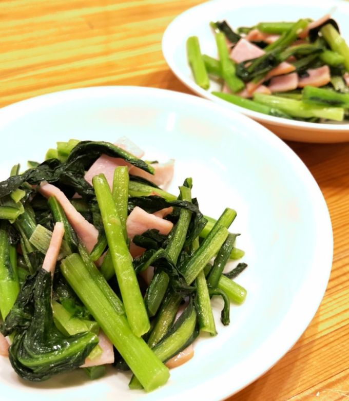 洋食の副菜☆小松菜のペペロンチーノ by MHR2mamaクックパッド簡単おいしいみんなのレシピが392万品