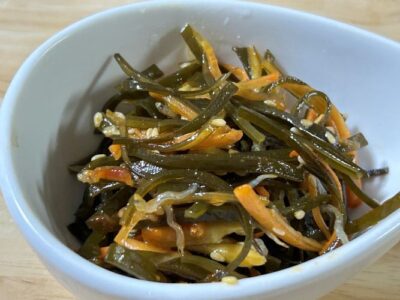 出汁を取った後の出汁昆布で☆切り昆布の煮物♬ - 単身赴任の独り言 in the jet君'S Kitchen