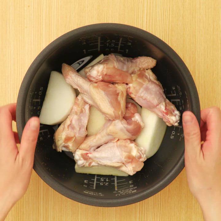 炊飯器de簡単♡鶏のポン酢さっぱり煮