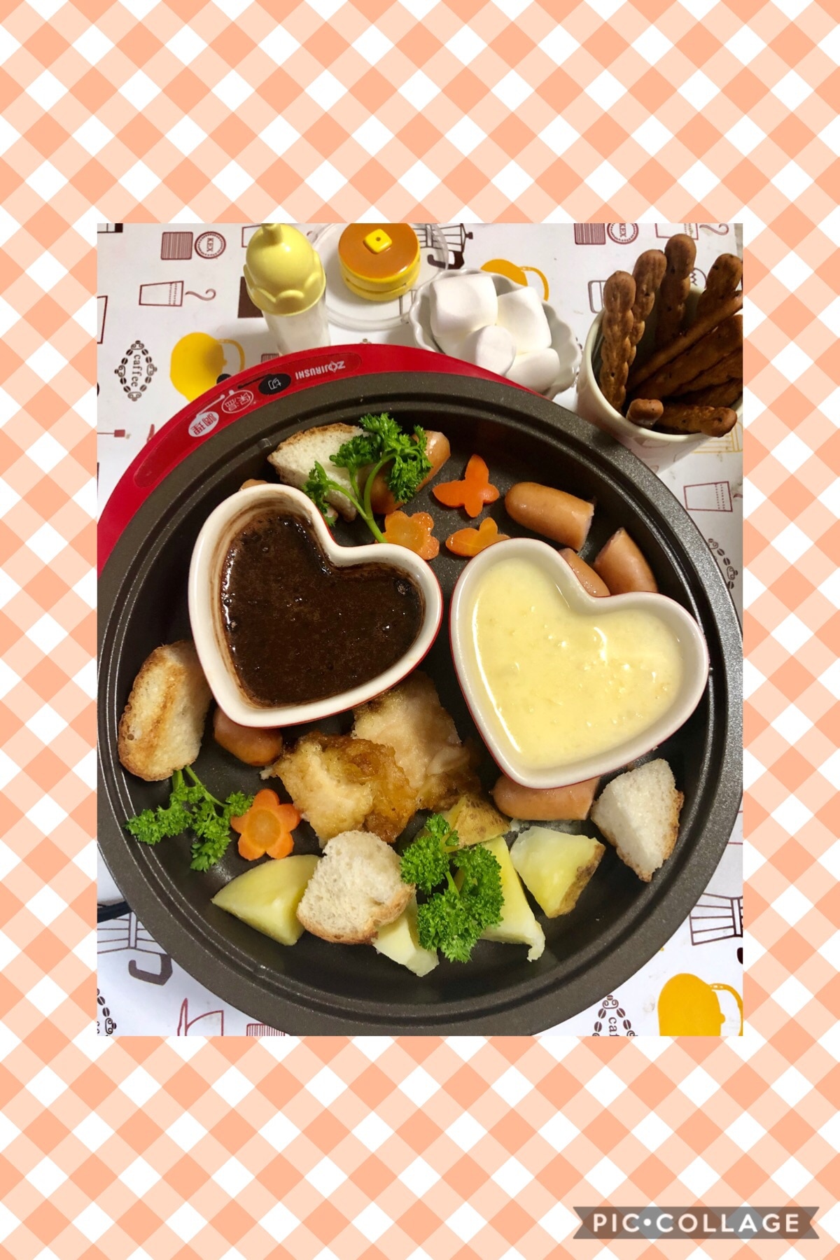 らくウマ GWにオススメ‼︎ホットプレートでチーズフォンデュKeep Smiling♪ 〜noripetit life〜 おうちごはんと日々の事