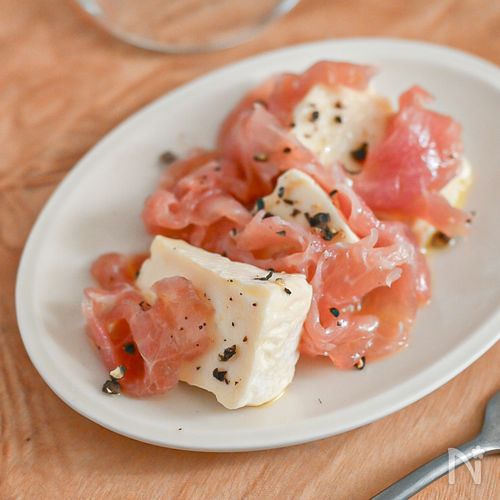 チーズと生ハムの盛り合わせ - No: 1215517写真素材なら「写真AC」無料 フリー ダウンロードOK