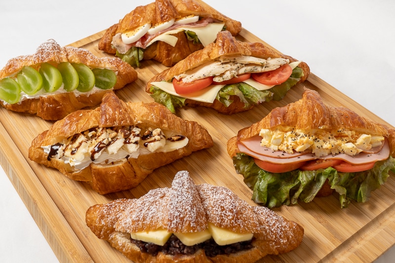 コストコクロワッサンdeハムたまサンド☆夏休みのモーニングやランチにどうぞ！ : ひなCafeStyle