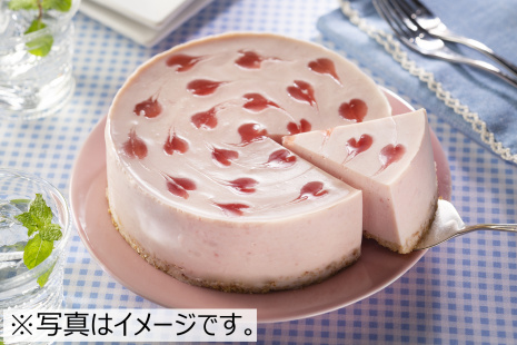簡単いちごレアチーズケーキの作り方フルーチェ利用