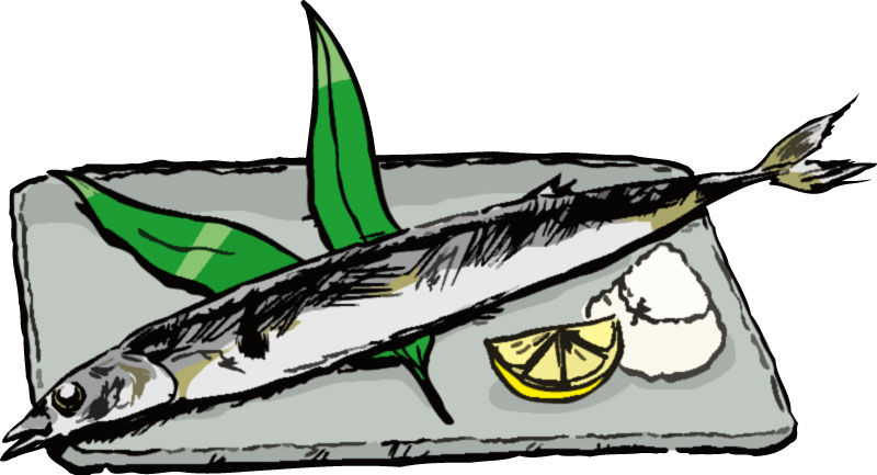 旬の魚 晩夏 さんま1310 COFFEE ROASTER