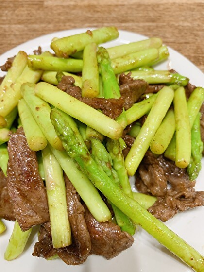 コストコ★アワビオイスターソース炒め★