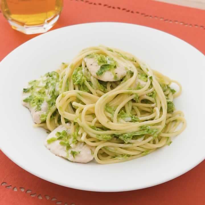 郷の料理番 あおさのクリームパスタ – とりのひと