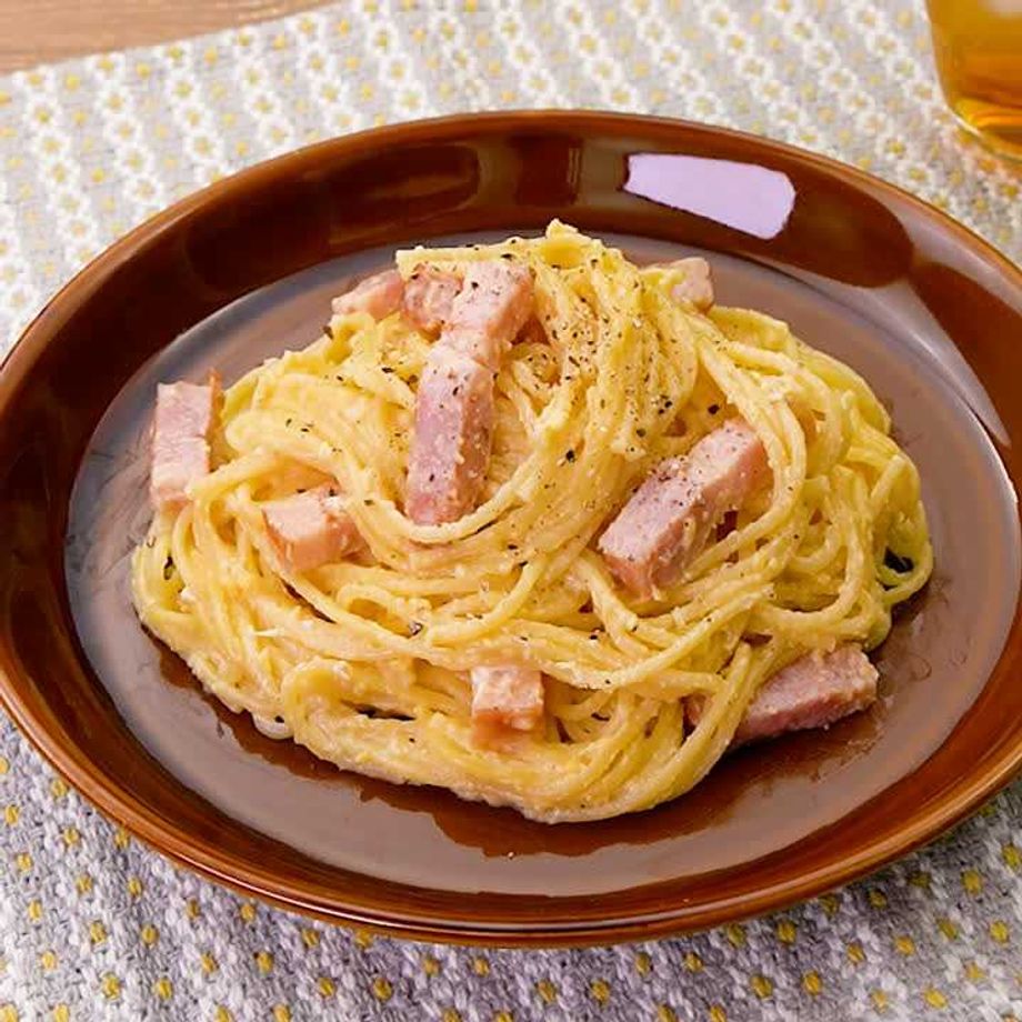 牛乳で作る 濃厚カルボナーラクラシル