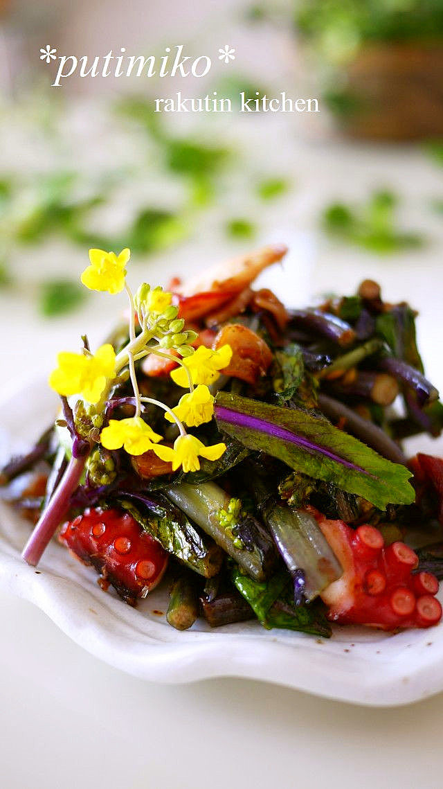 春野菜紅菜苔 紅菜花 のツナマヨ和え by おYukiどんクックパッド簡単おいしいみんなのレシピが392万品