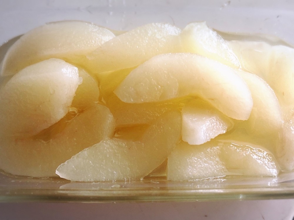 梨のコンポート