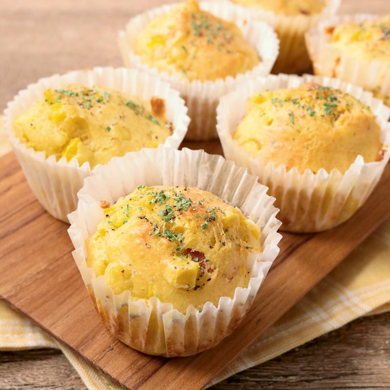 コーンチーズのミニマフィン
