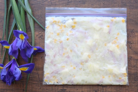 冷凍保存向け ポテトサラダの作り方