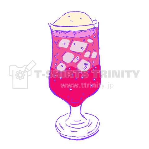 MARLOWE マーロウ手作りビーカープリンの専門店葉山マリーナ店の完熟いちごデザート🍓完熟いちごのクリームソーダ