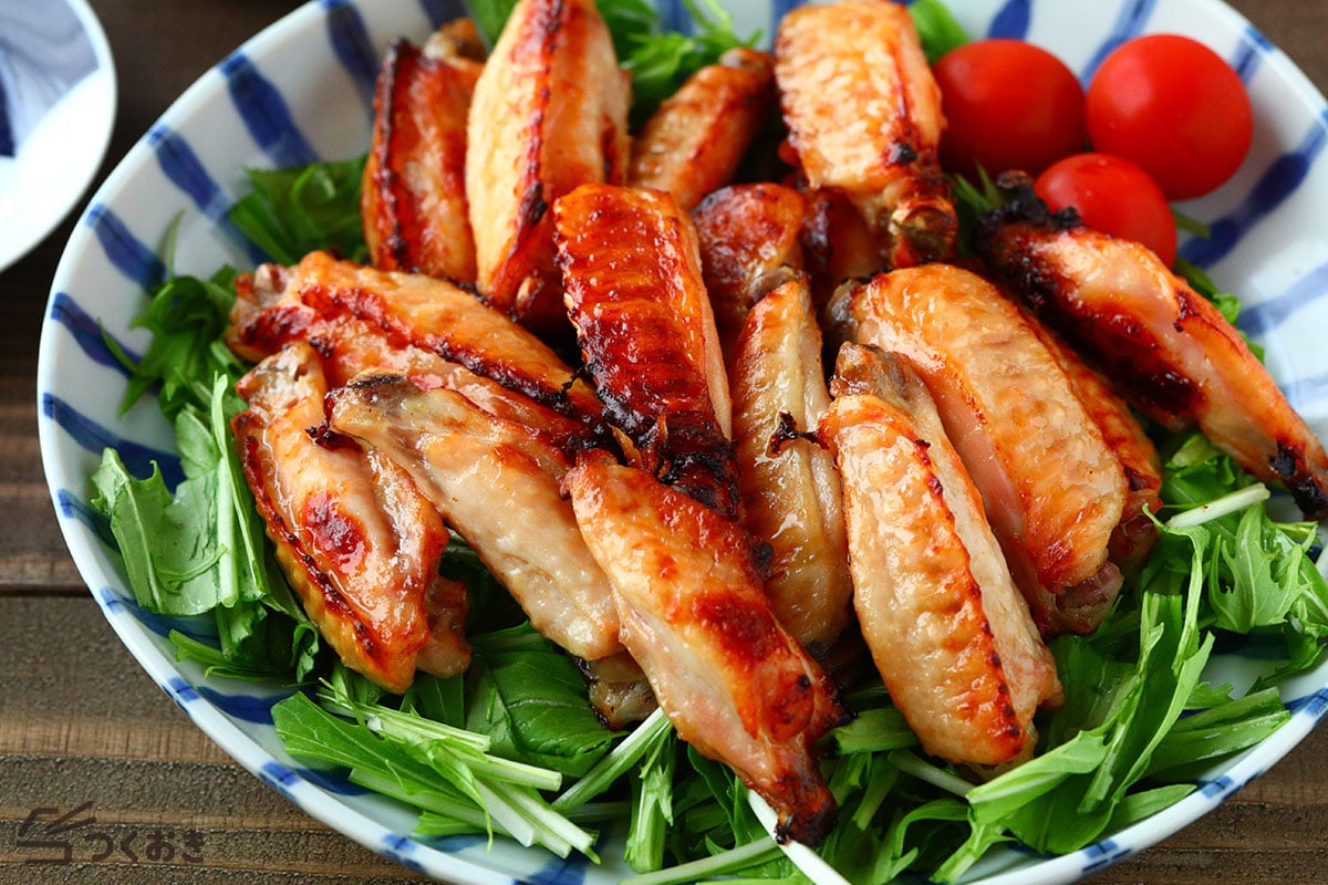 オーブントースターで簡単 タンドリー手羽中クラシル