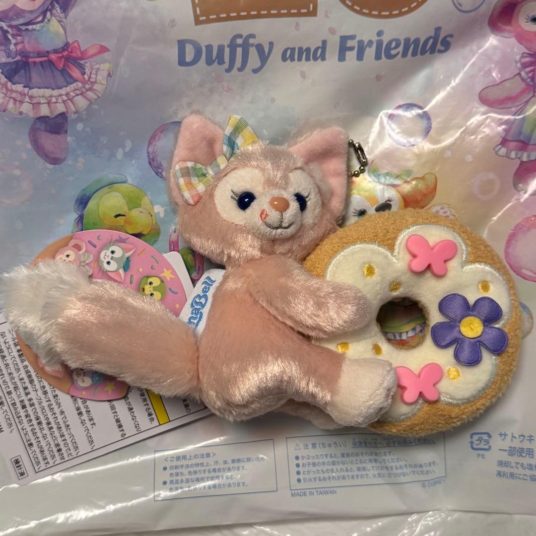 ディズニーシー フィルドウィズジョイ リーナベル ぬいぐるみバッジ ドーナツ