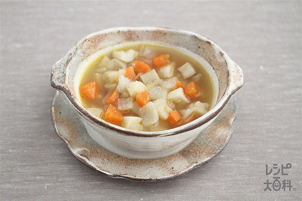 とろ〜り♡れんこんポタージュ簡単ブレンダー不要