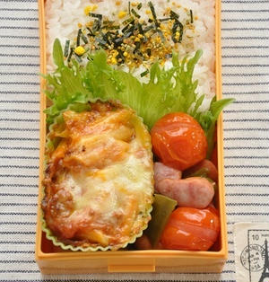 お弁当に！簡単スピードミニグラタン